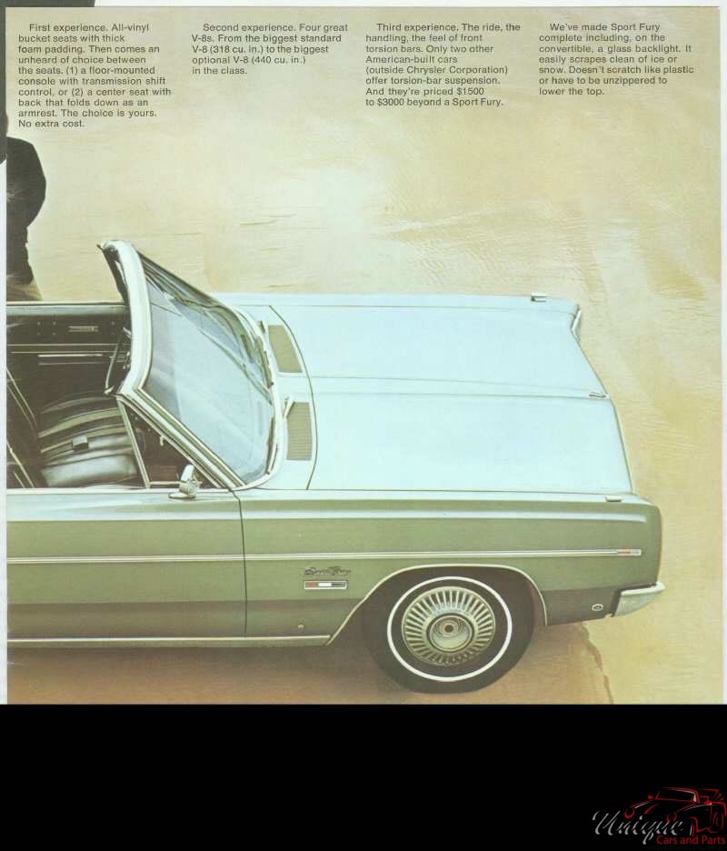 1968 Plymouth Fury Brochure Page 21